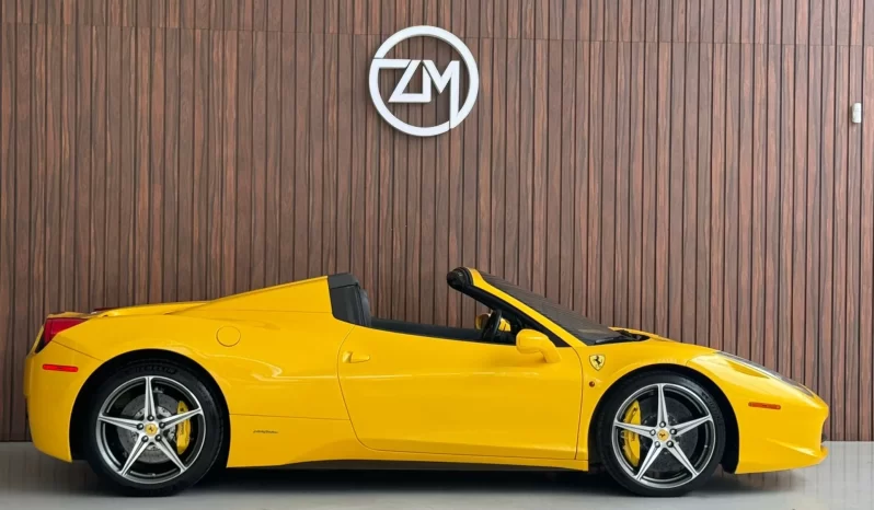 
								Ferrari 458 Spider cheio									