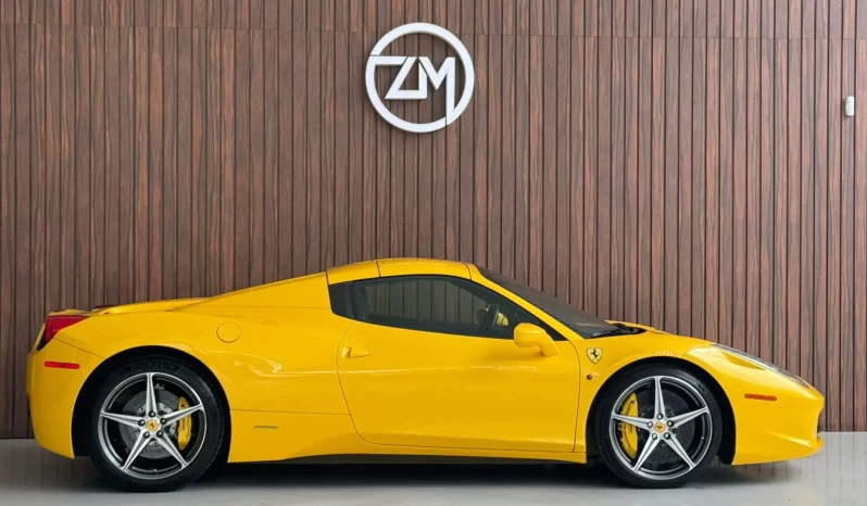 
								Ferrari 458 Spider cheio									