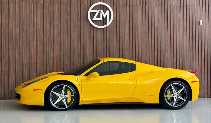 
								Ferrari 458 Spider cheio									