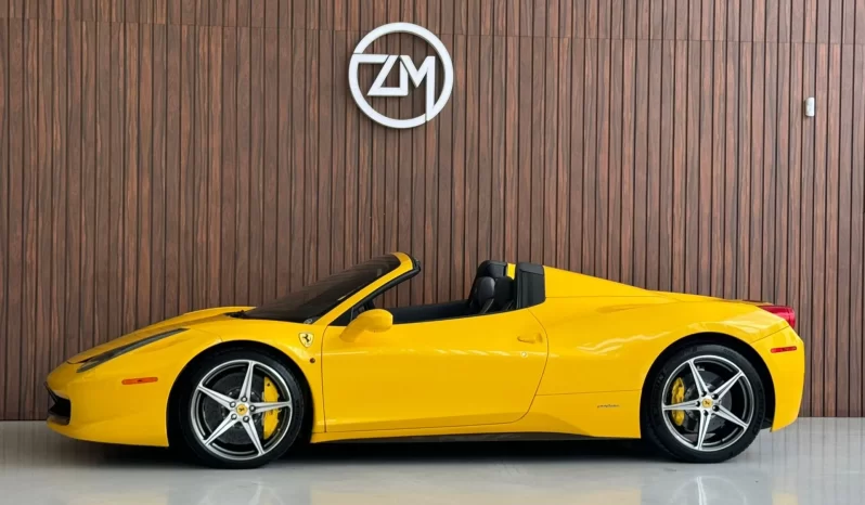 
								Ferrari 458 Spider cheio									